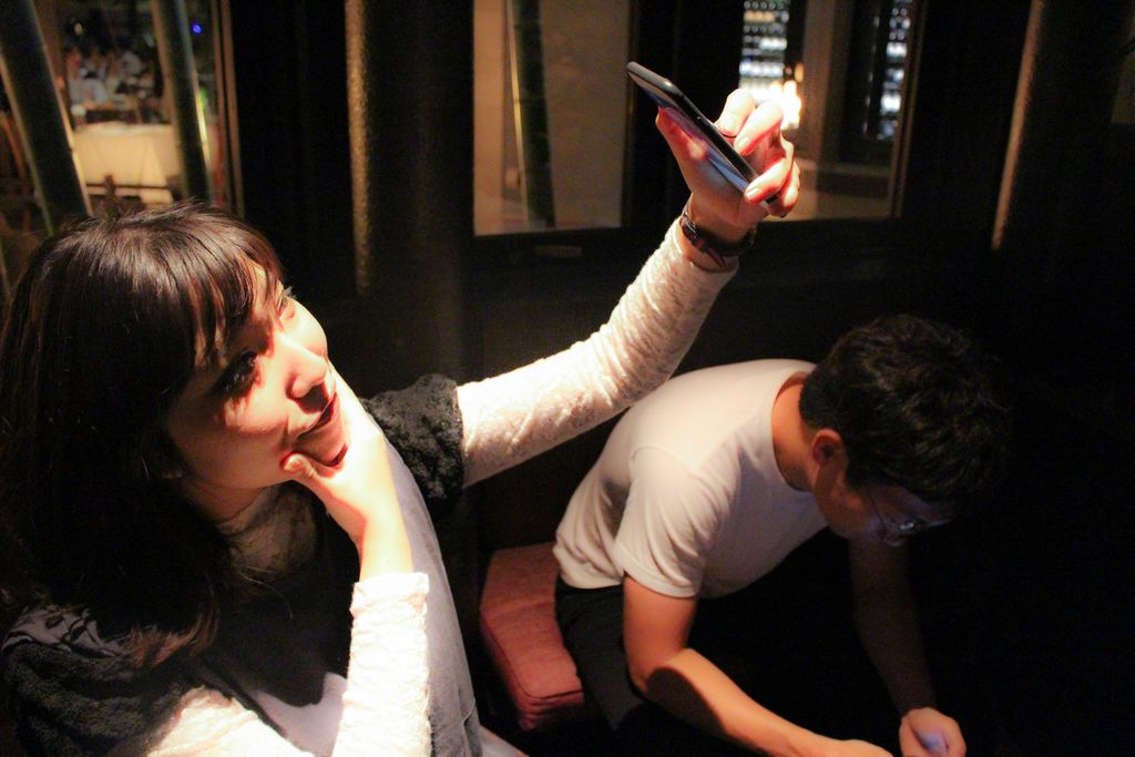 レストランでの待合